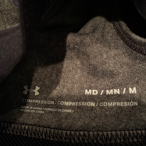 Under Amour Sports Crossover Strap Low Impact Gray Bra Women M Athletic Workout‎ - Picture 5 of 6